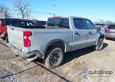 2025 Chevrolet Silverado 1500 4Wd Short Bed Zr2 z USA, uszkodzony, nr VIN 3GCUKHEL9SG196662